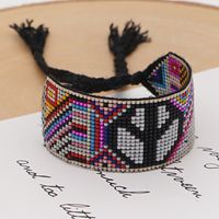 New Jewelry Miyuki Rice Beads Hand-woven Wide-body Bracelet main image 5