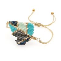Fashion Creative Handmade String Jewelry Miyuki Rice Beads Hand-woven Eternal Life Maple Leaf Bracelet main image 6