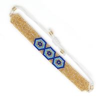 Miyuki Rice Beads Hand-woven Demon Eye Bracelet Personality Ethnic Style Jewelry main image 1