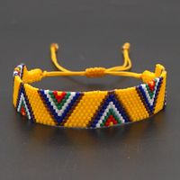 New Miyuki Jewelry Rice Bead Bracelet Beaded Bohemian Woven Pure Handmade Jewelry sku image 1