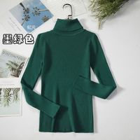 Autumn And Winter Bottoming Shirt New Style Long-sleeved Warm Solid Color Sweater sku image 19