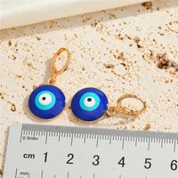 New Jewelry Dark Blue Eyes Creative Turkish Eye Earrings Clavicle Chain main image 3