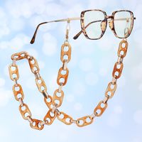 Acrylic Pig Nostril Mask Chain Hanging Neck Glasses Chain Mask Rope Hanging Chain Necklace Korea Chain main image 1