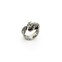 New Retro Punk Metal Squirrel Ring Hip Hop Rock Animal Ring Cross-border Jewelry main image 1