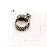 New Retro Punk Metal Squirrel Ring Hip Hop Rock Animal Ring Cross-border Jewelry main image 3