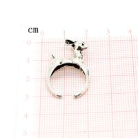 Retro Personality Alloy Deer Ring Trend Cute Open Animal Ring Finger Ring Female Cross-border Jewelry main image 3