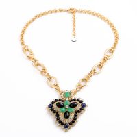 Créatif Bohème Mode Chandail Chaîne Personnalité Sauvage Populaire Collier Conception Sens Des Gemmes Rétro Clavicule Chaîne Tendance sku image 1