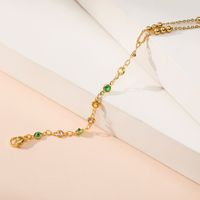 Zircon Bracelet Female Copper Plated 18k Real Gold Double-layer Jewelry Manufacturer Wholesale main image 3