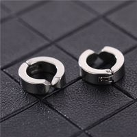European And American Simple Ear Clips Fashion Titanium Steel Men And Women Without Pierced Ear Buckles main image 3