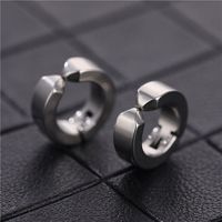 European And American Simple Ear Clips Fashion Titanium Steel Men And Women Without Pierced Ear Buckles main image 5