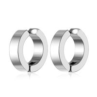 European And American Simple Ear Clips Fashion Titanium Steel Men And Women Without Pierced Ear Buckles main image 6