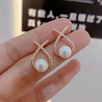 Fashion Geometric Plating Alloy No Inlaid Earrings Ear Studs main image 1