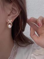 Fashion Geometric Plating Alloy No Inlaid Earrings Ear Studs main image 5