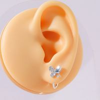 Fashion Jewelry Single Curved Pin Stud Earrings main image 3