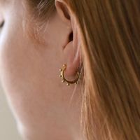 Fashion Jewelry Simple Copper Earring Ear Clip Earrings Earrings main image 3