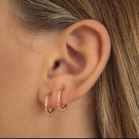 Fashion Jewelry Simple Metal Stud Earrings Earrings Earrings main image 1