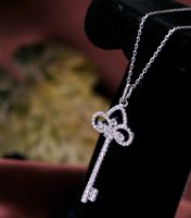 Japanese And Korean Creative Key Necklace Special Interest Light Luxury Internet Celebrity Same Style Ins Clavicle Chain Temperament Girlfriends Birthday Gift Fashion main image 5