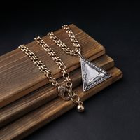 Japonais Et Coréen Doux Frais Hot Girl Style Collier Hip Hop Cool Même Mode De Collier Hommes Et Femmes Clavicule Chaîne Élégante Chaîne De Chandail De Mode main image 2