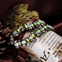 Retro Design Necklace Street Style Punk Sweater Chain Hipster Accessories Crystal Gem Necklace main image 4