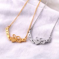 Temperament Simple Heart-shaped Necklace Light Luxury Niche Design Clavicle Chain Gentle Sweet And Cool Necklace Wholesale main image 4
