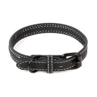Pet Pu Leather Adjustable Collar Dog Cats Multi-size Collar Collars sku image 9