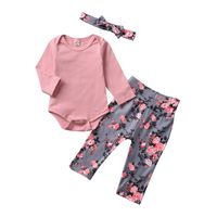 Vêtements Pour Enfants Vêtements De Bébé Costume Trois Pièces Printemps Et Automne Vêtements De Maison En Coton À Manches Longues sku image 8