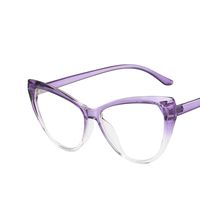 Retro-katzenaugen-anti-blaulicht-einfarbiger Brillenrahmen Neuer Flacher Spiegel sku image 6