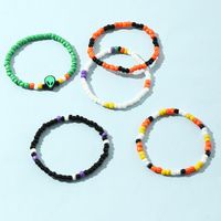 Ensemble De Bracelets En Perles De Riz De Couleur Extraterrestre main image 3