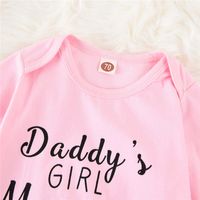 Girls' Printed Bottom-covering Rompers Children's Clothing  0-1 Years Old Children's Clothing Foreign Trade Long Sleeve Spring And Autumn New Children's Suit main image 3