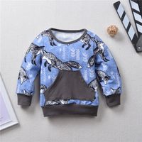 Children's Round Neck Thick Sweater Autumn And Winter Boy Sweater Suit main image 6