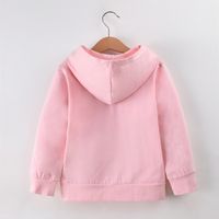 Kinder Rosa Kapuzenpullover 1-6 Jahre Alte Mädchen Neuer Herbstpullover main image 5