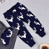 Children's Sweater And Trousers Boys' Long-sleeved Autumn And Winter New Elk Print main image 4