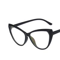 Retro-katzenaugen-anti-blaulicht-einfarbiger Brillenrahmen Neuer Flacher Spiegel main image 4