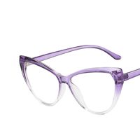 Retro-katzenaugen-anti-blaulicht-einfarbiger Brillenrahmen Neuer Flacher Spiegel main image 3