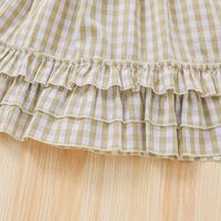 New Plaid Dress Children's Casual Skirt Spring And Autumn Little Girl A-line Skirt main image 5