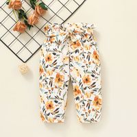 Autumn Baby Printing Pit Strip Two-piece Romper Children's Clothing Baby Long-sleeved One-piece Trousers Suit main image 4