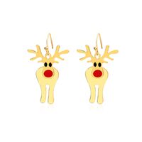 Christmas Plating Alloy No Inlaid Earrings Ear Studs main image 4