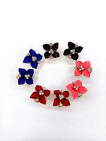 European And American Personality All-match Earrings Korean Earrings Flower Temperament Earrings main image 4