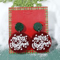 Christmas Plating Alloy No Inlaid Earrings Ear Studs sku image 8