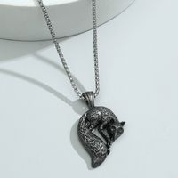 Retro Fashion Fox Stainless Steel Necklace Wholesale Nihaojewelry main image 1