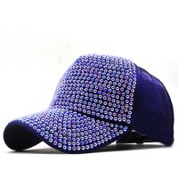 Fashion Colorful Pearl Baseball Cap Wholesale Nihaojewelry main image 2