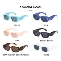Irregular Frame Clashing Color Sunglasses Wholesale Nihaojewelry main image 4