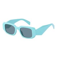 Irregular Frame Clashing Color Sunglasses Wholesale Nihaojewelry main image 3