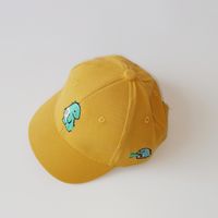 Dinosaur Embroidery Children's Baseball Cap sku image 1