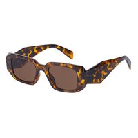 Irregular Frame Clashing Color Sunglasses Wholesale Nihaojewelry sku image 9