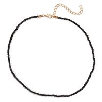 Bohemian Vintage Miyuki Beads Chain Solid Color Necklace Wholesale Nihaojewelry sku image 2