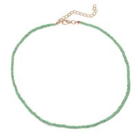 Bohemian Vintage Miyuki Beads Chain Solid Color Necklace Wholesale Nihaojewelry sku image 8