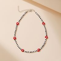 Bohemian Vintage Miyuki Beads Chain Solid Color Necklace Wholesale Nihaojewelry sku image 15
