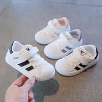 حذاء طفل الربيع الأطفال لينة سوليد الأحذية الرياضية 1-3 سنة الأزياء عارضة الأحذية تنفس واحدة أحذية main image 2