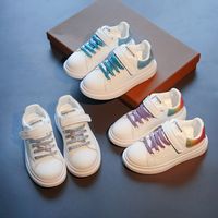 Autumn White Shoes New Fashion All-match Boy Casual Shoes Breathable Children's Board Shoes main image 1